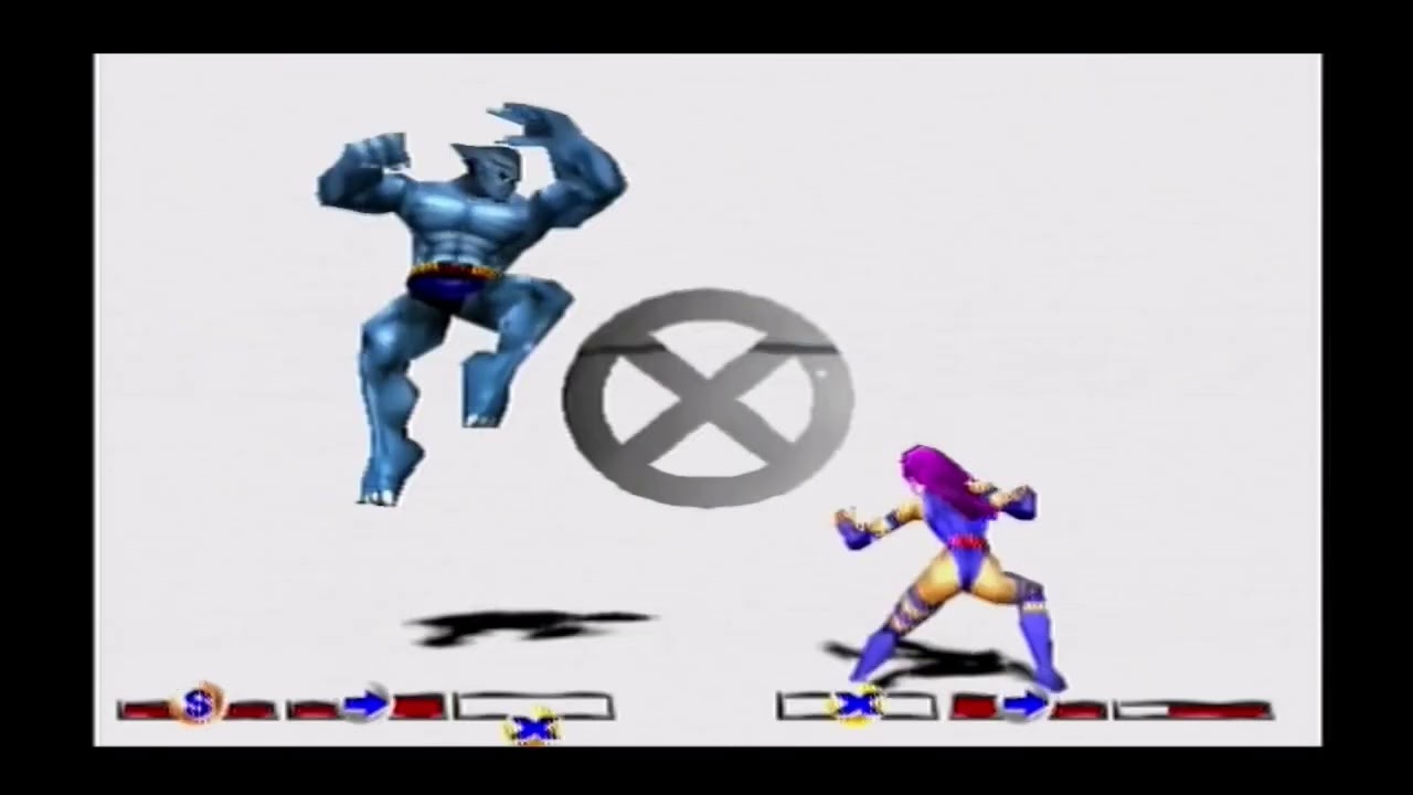 X-Men: Mutant Academy 2 (PS1) - Psylocke (Playthrough)