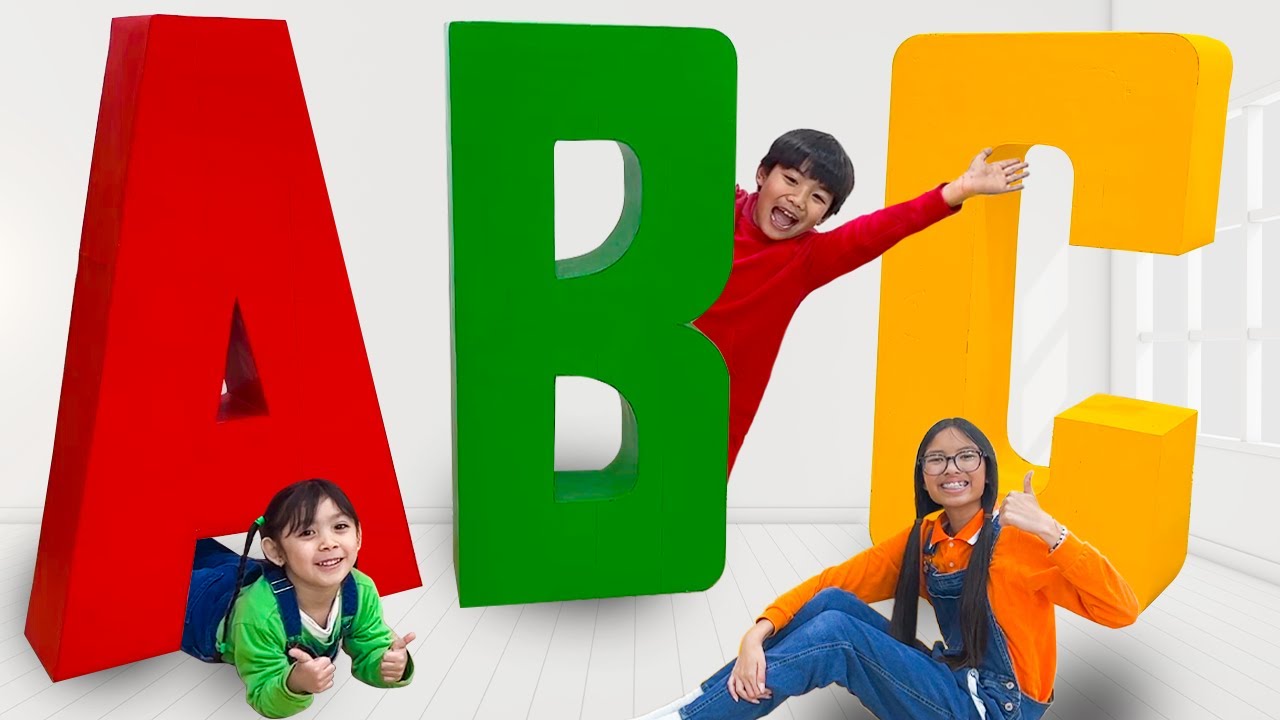The Magical ABC Adventure: Maddie Wendy and Eric Conquer Alphabet Challenges