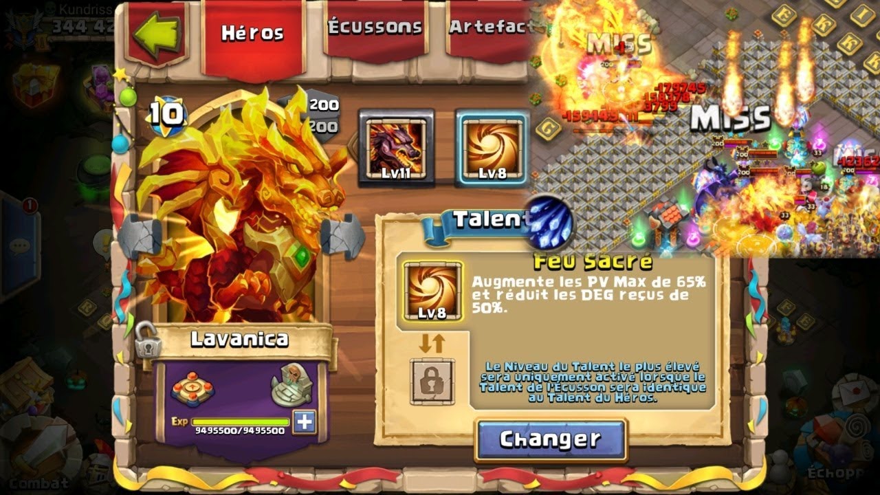 LAVANICA FEU SACRE 8 - Castle Clash