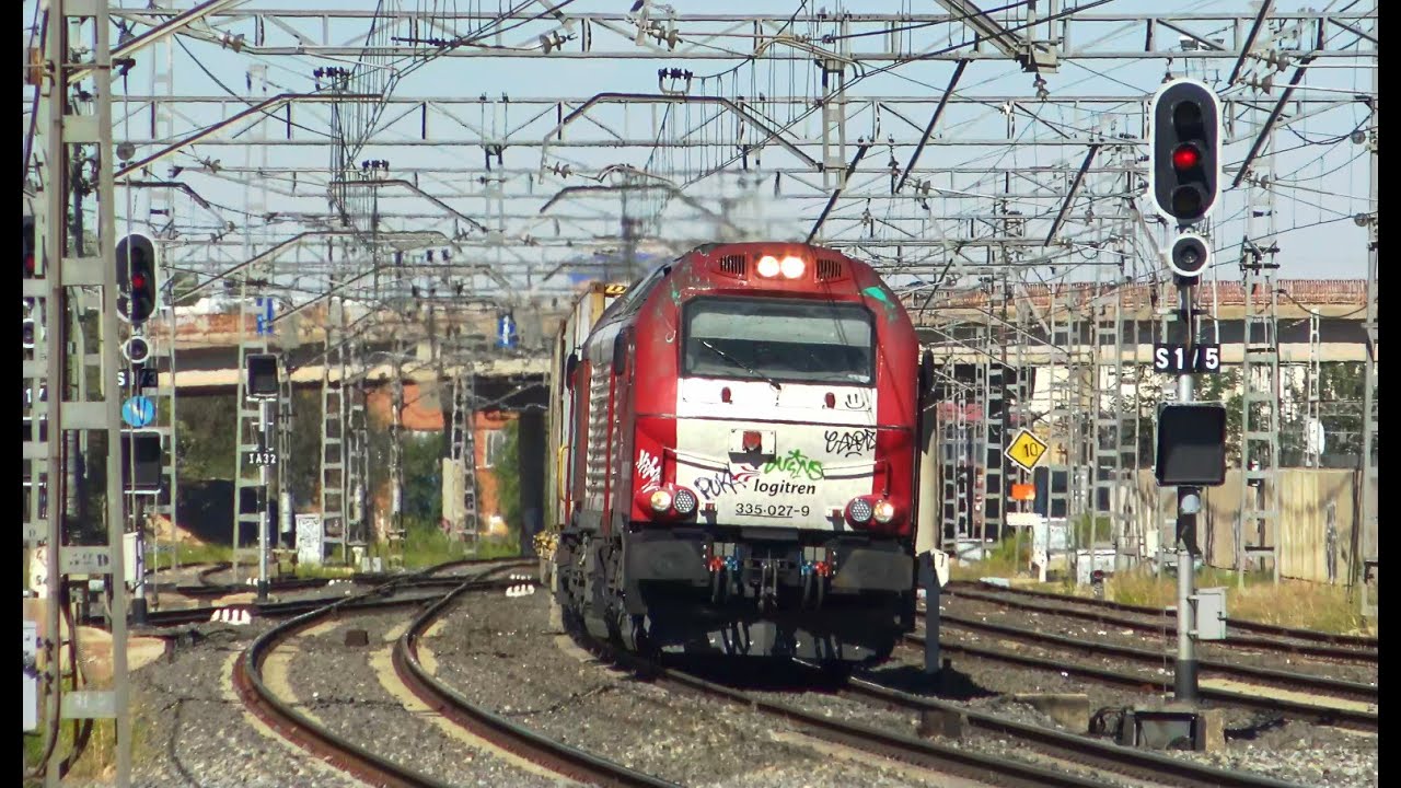 Mañana de Trenes de Todo tipo en Alcázar de San Juan - Renfe y Privadas