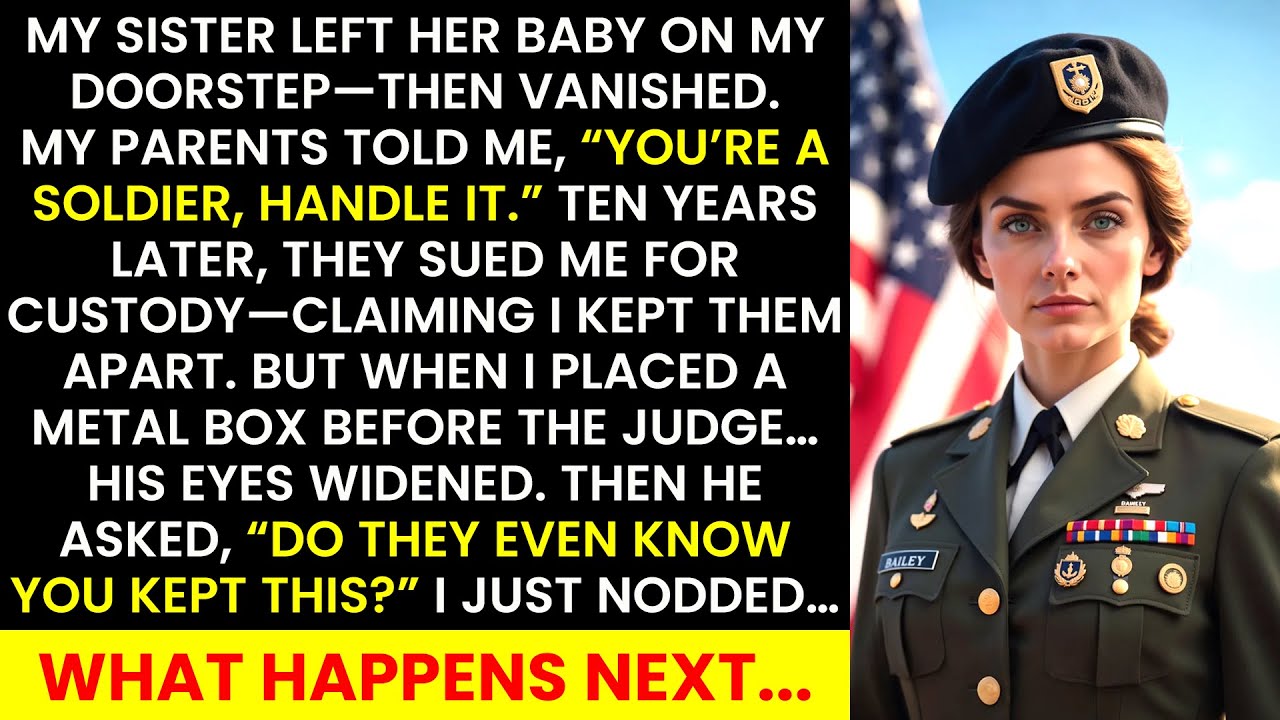 My Sister Left Her Baby With Me And Vanished — Ten Years Later, I Faced Her in Court…