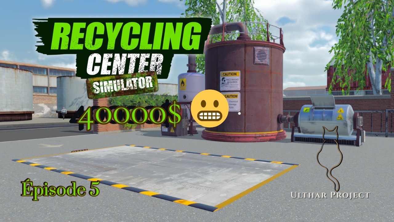 Recycling Center Simulator - Ép.5 | E-Waste Déchaîné & BIO GAZ Industriel !
