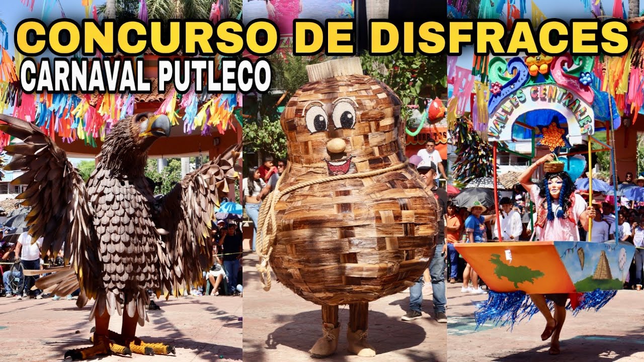CONCURSO DE DISFRACES del Carnaval Putleco 2026 en Putla Oaxaca