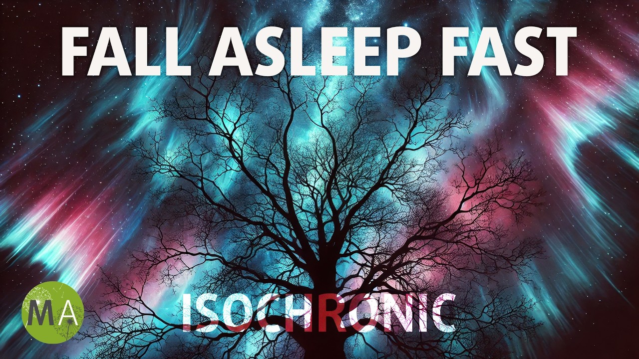 Deep Dive Fall Asleep Fast - Ambience + Isochronic Tones Fade to Black