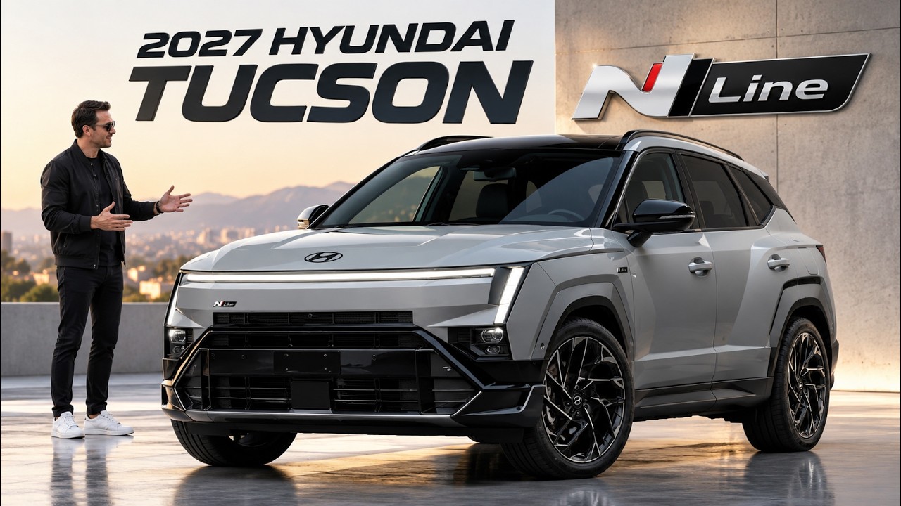 Представлен Hyundai Tucson N Line 2027 года &ndash; спортивный внешний вид, но без увеличения мощности.