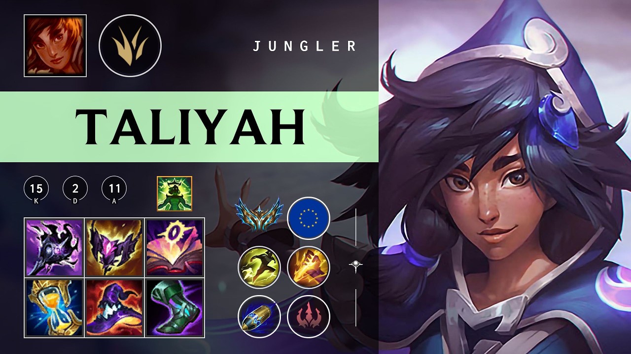 Taliyah Jungle vs Ambessa - EUW Challenger Patch 26.05