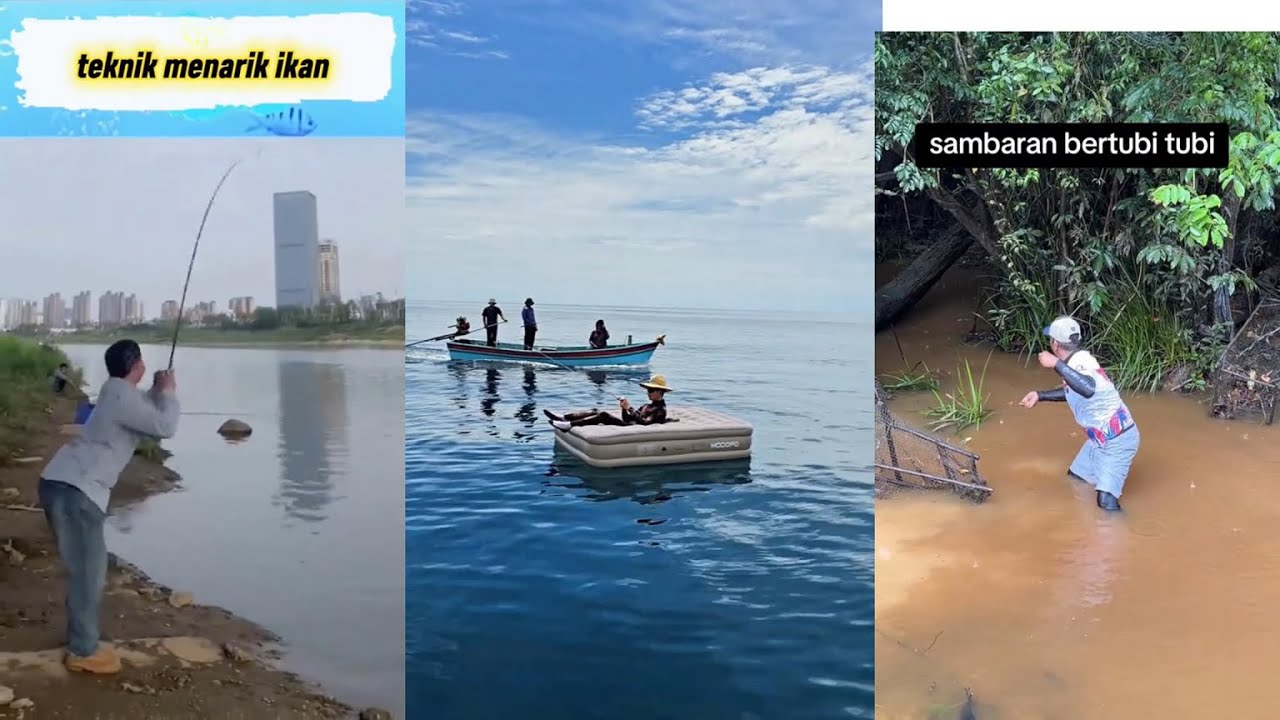 KEJADIAN LUCU SAAT MEMANCING... Deretan Momen KocakYang Terjadi Saat Mancing. PART 3