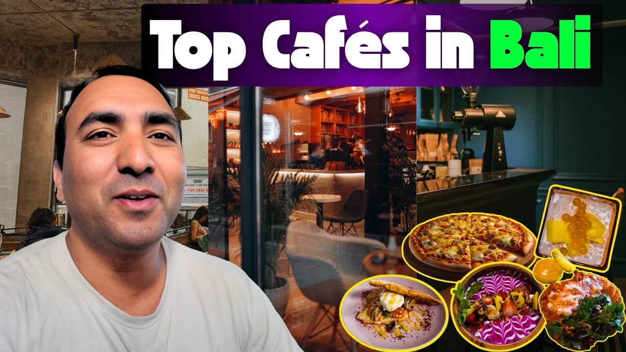 Bali’s Best Cafés in Ubud | Highly Recommended Spots ☕🌿🇮🇩