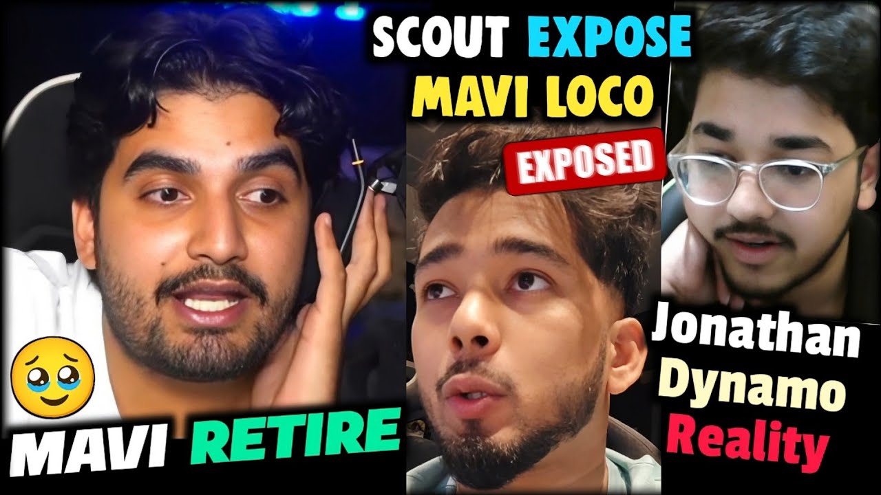 Scout reply Mavi 😱 Mavi Personal Attack 🚫 Ghatak Call 🟡Mavi Retire 💔 Jonathan, Dynamo, Sarang ✅