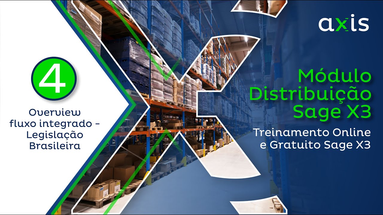 Treinamento Módulo de Distribuição Sage X3 | Aula 4 | Overview fluxo integrado