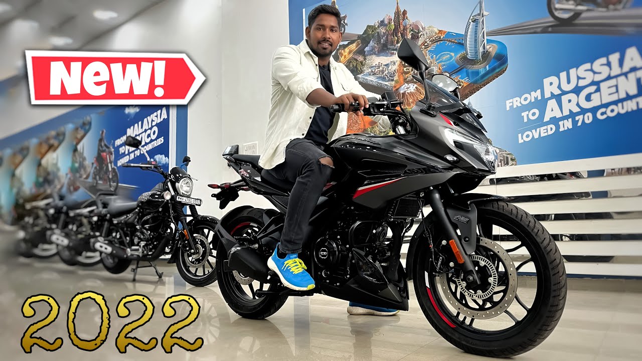 All New Bajaj Pulsar F Updated Model Pulsar F 250 Black Colour 💕2022 Pulsar F 250 👌Detailed Review
