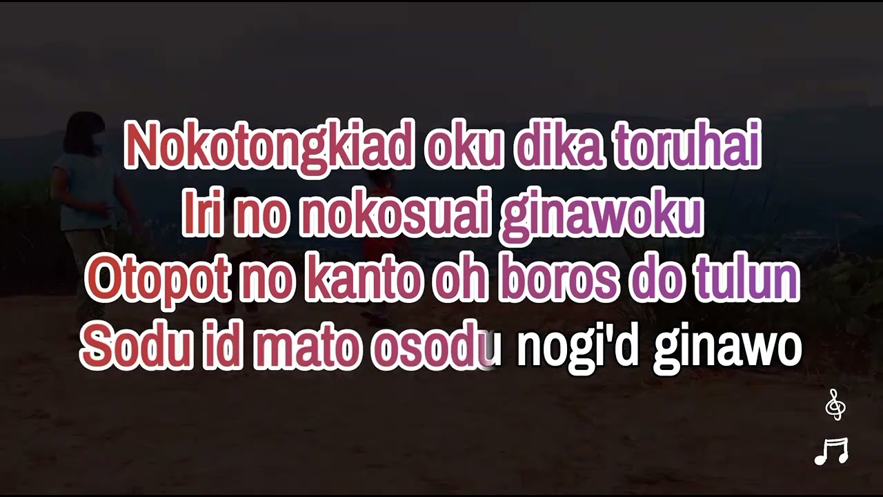 Felix Agus - Nokosuai ginawoku karaoke video | Apa kau lagu?