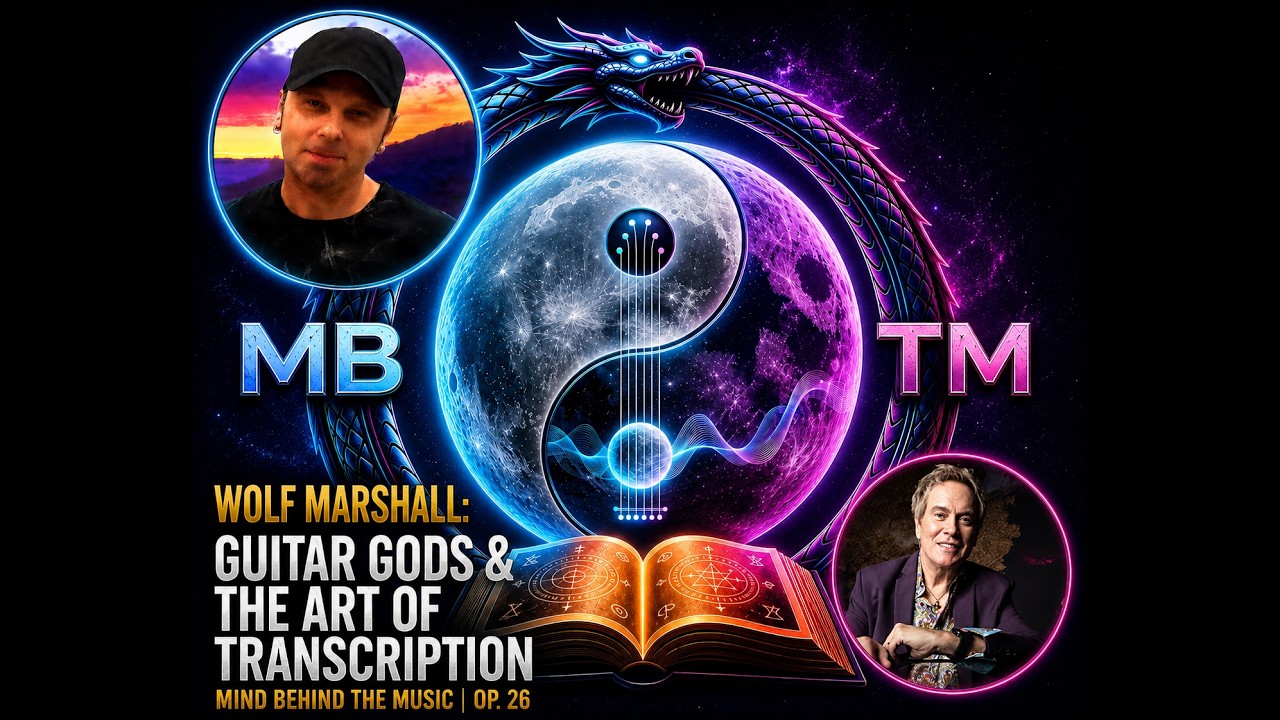 Wolf Marshall: Guitar Gods & The Art of Transcription | Mind Behind The Music | Op. 26