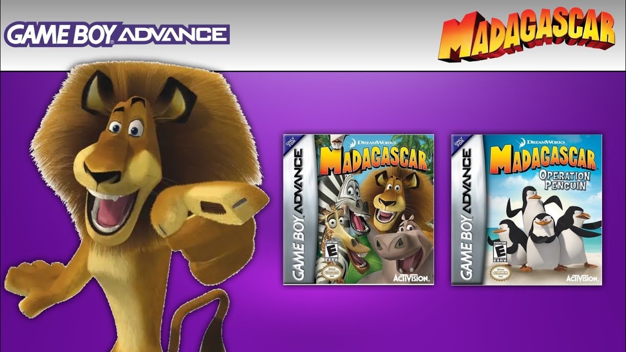 Madagascar series for Game Boy Advance | GBA | My Boy!