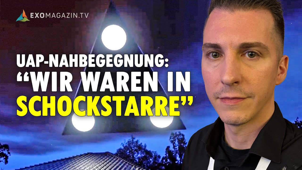 Nahbegegnung mit Dreiecks-UAP in Deutschland: 