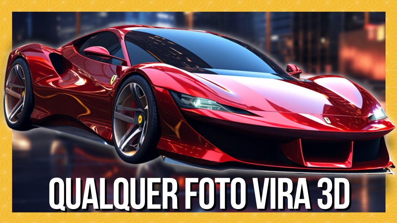 🧊IA GRÁTIS TRANSFORMA QUALQUER IMAGEM EM FIGURA 3D! #leiapix