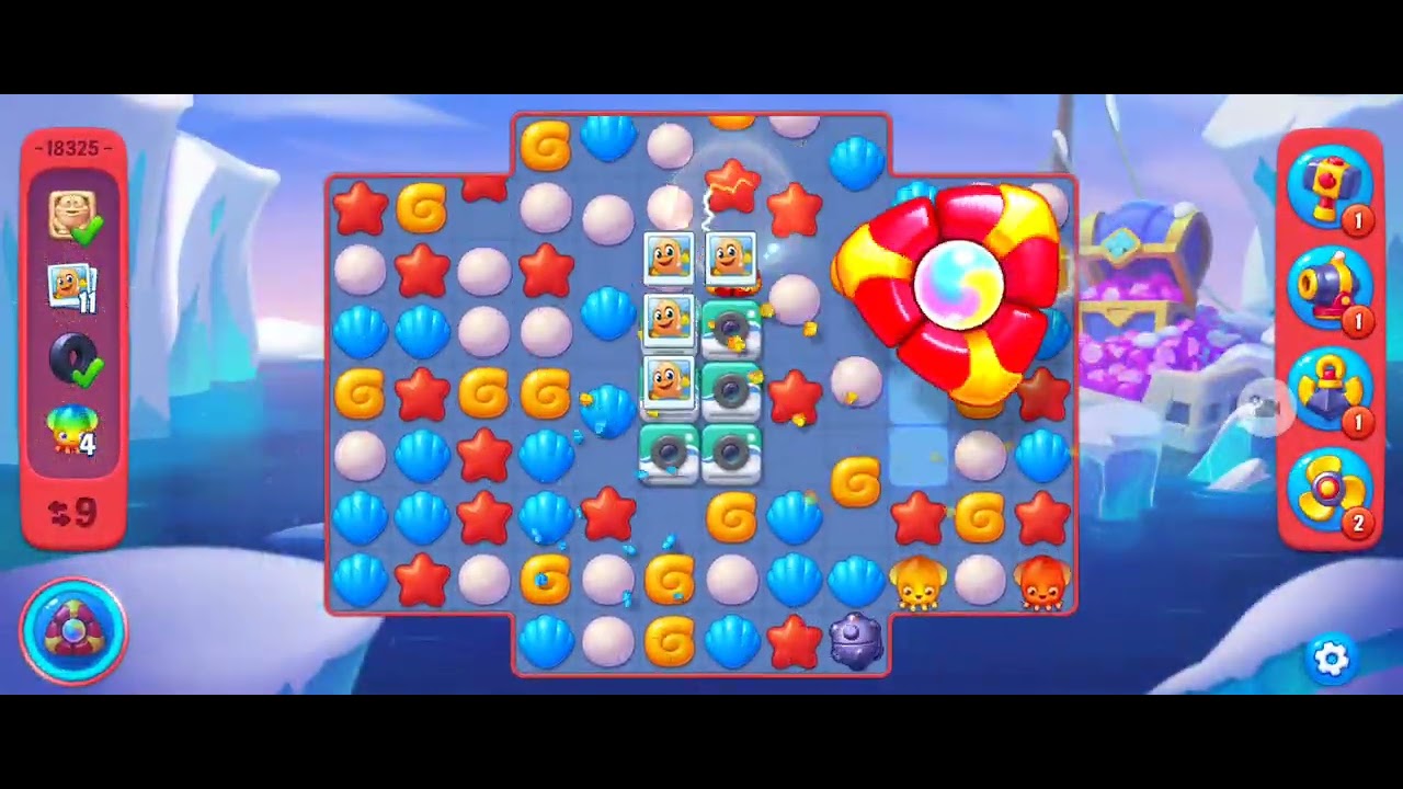 Fishdom Lv18325 (フィッシュダム　レベル18325)