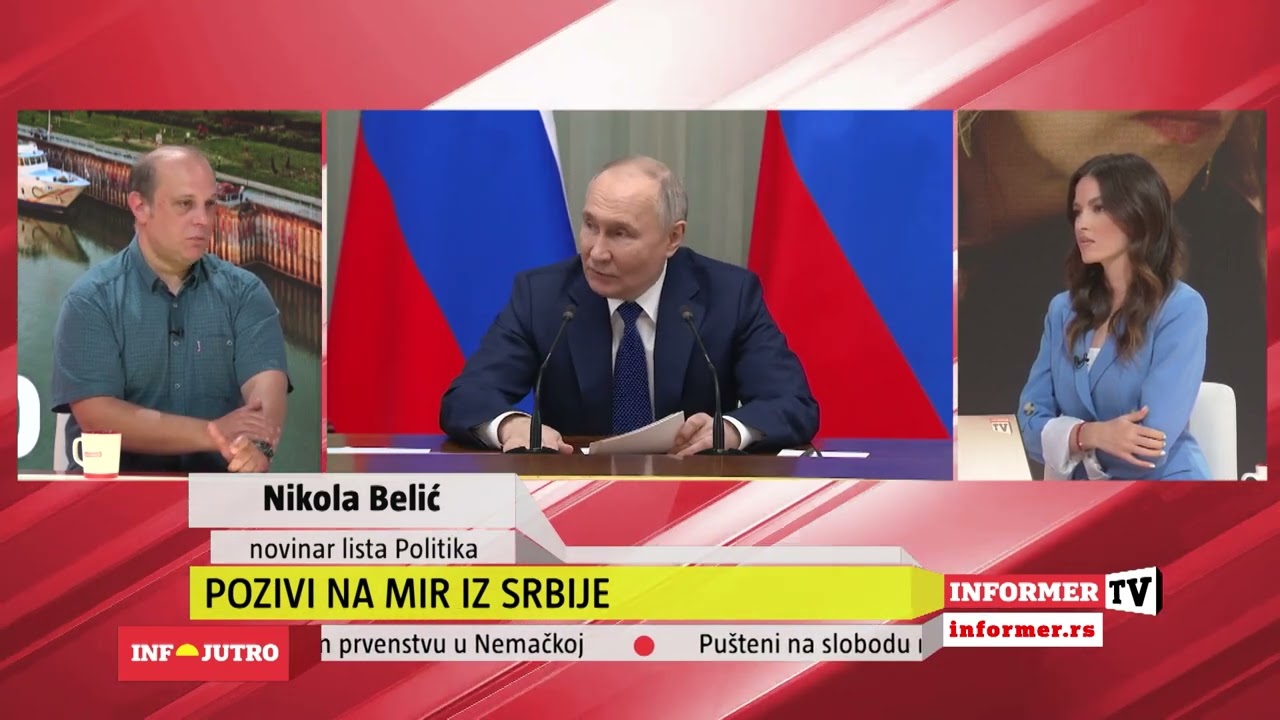 INFO JUTRO - Italijanska premijerka udružuje celu Evropu protiv Putina!