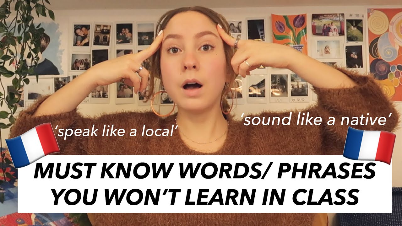 Watch THIS if you're learning French (sound more natural)