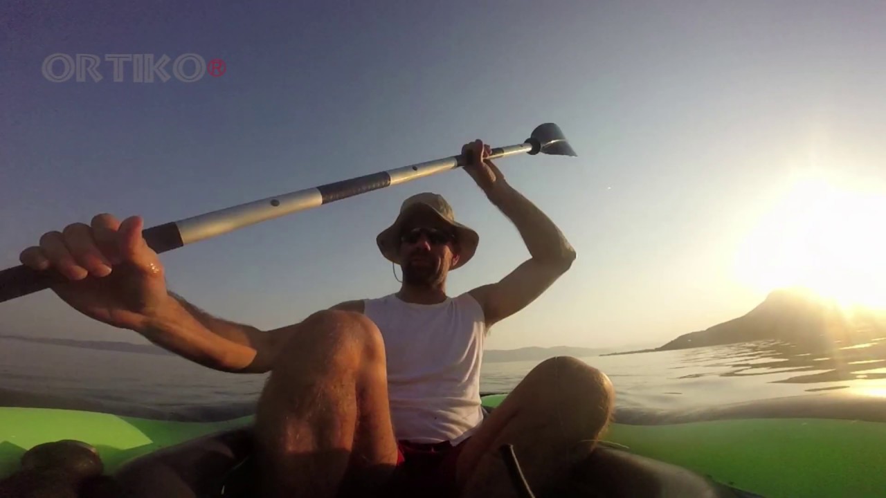 Intex Challenger K1 Kayak Unboxing Setup and Long Sea Trip With Fishing