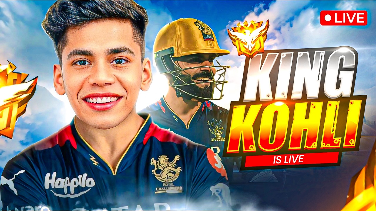 🔴[Live] RCB in Finals😘Top 1 Grandmaster Rank Push🔥- Free Fire Live - UnGraduate Gamer !