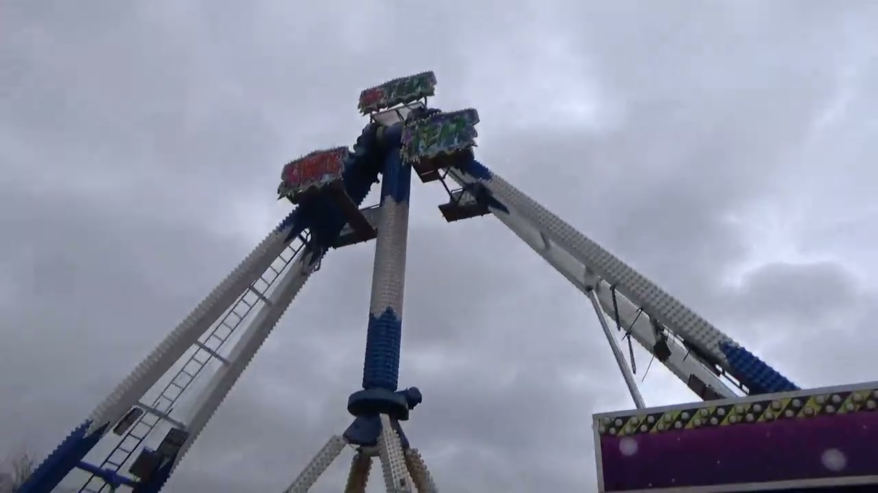 23rd off February 2026 tuckers fair at thurnscoe working mens club on waltzers bild up 