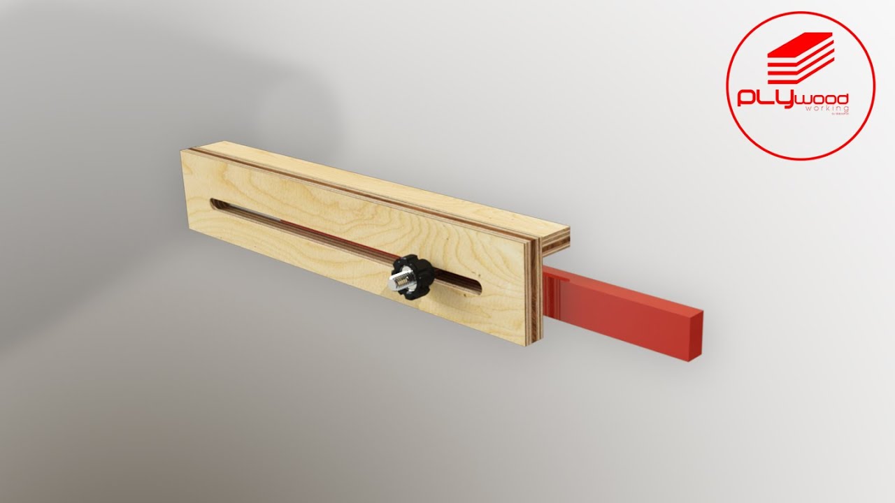 Simple Jig I Ever Made !! Multifunction Woodworking Guide Tool for Precise Cut