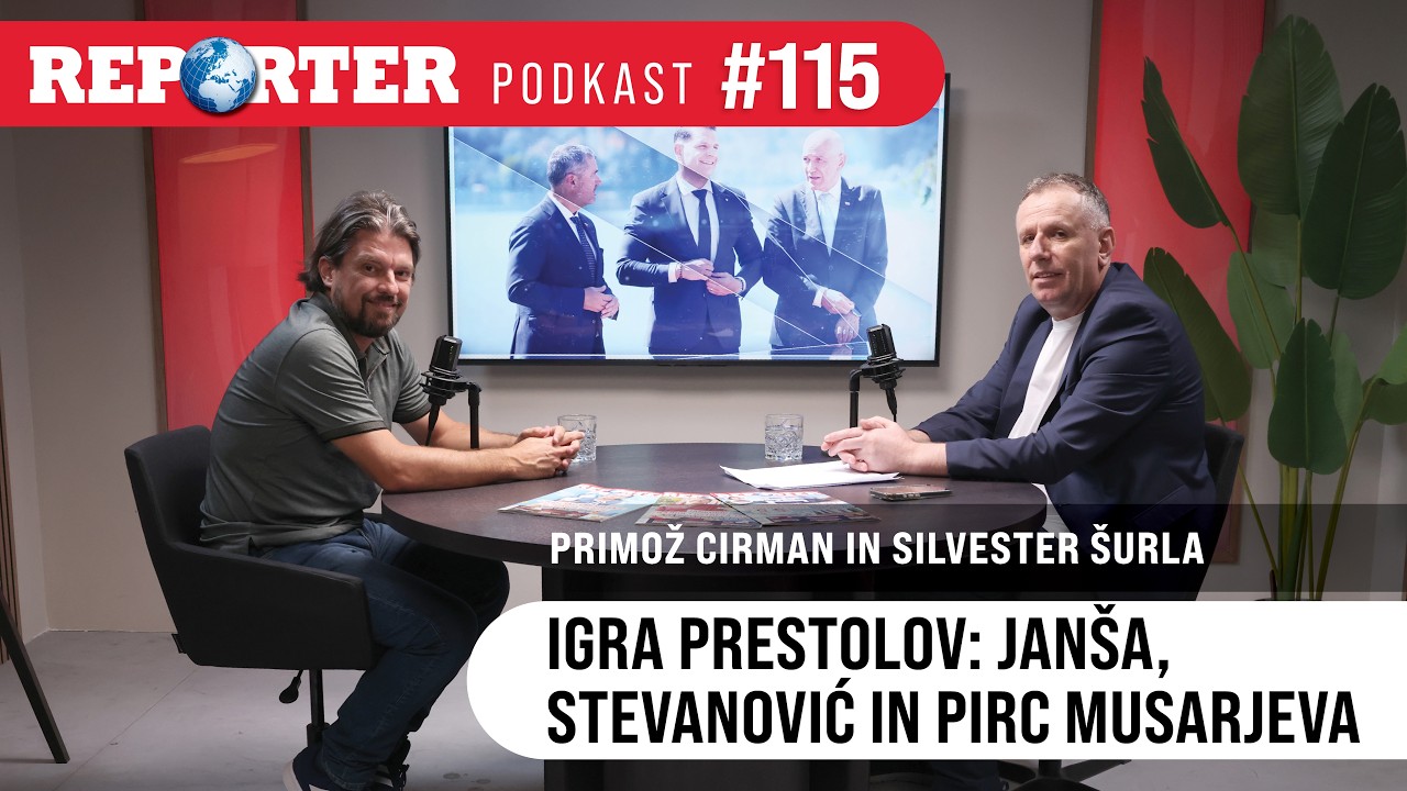 Reporter podkast #115: Igra prestolov: Jan&scaron;a, Stevanović in Pirc Musarjeva