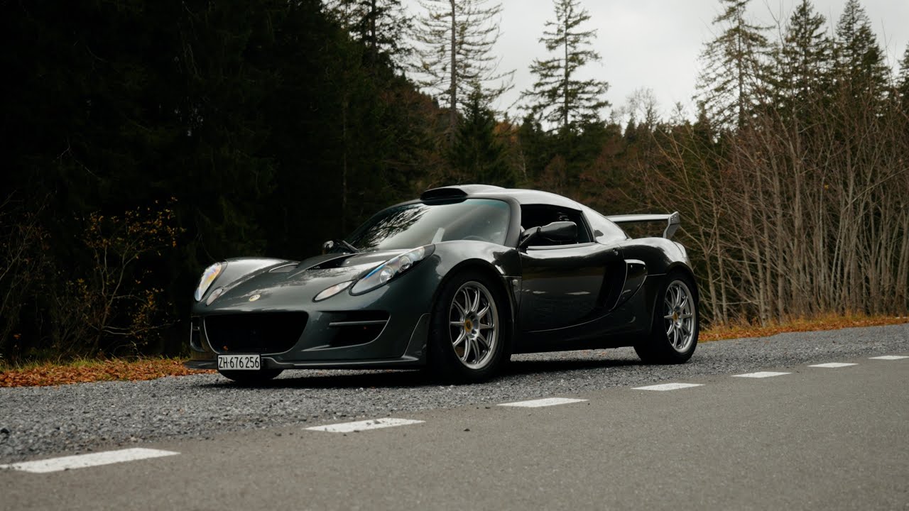 Lotus Exige S2 - Attacking Klausenpass with Mad JJ | POV