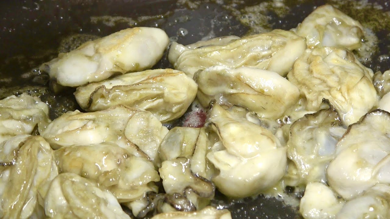 スーパーのカキ2パック米に全部乗せ丼ネギスペシャル！