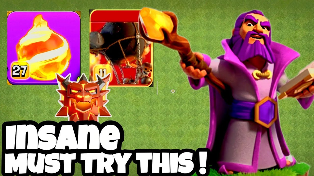 FIREBALL ROCKET LOONS ARE TOO OP ! | Day-14 using FB RL in legends | @ClashOfClans 