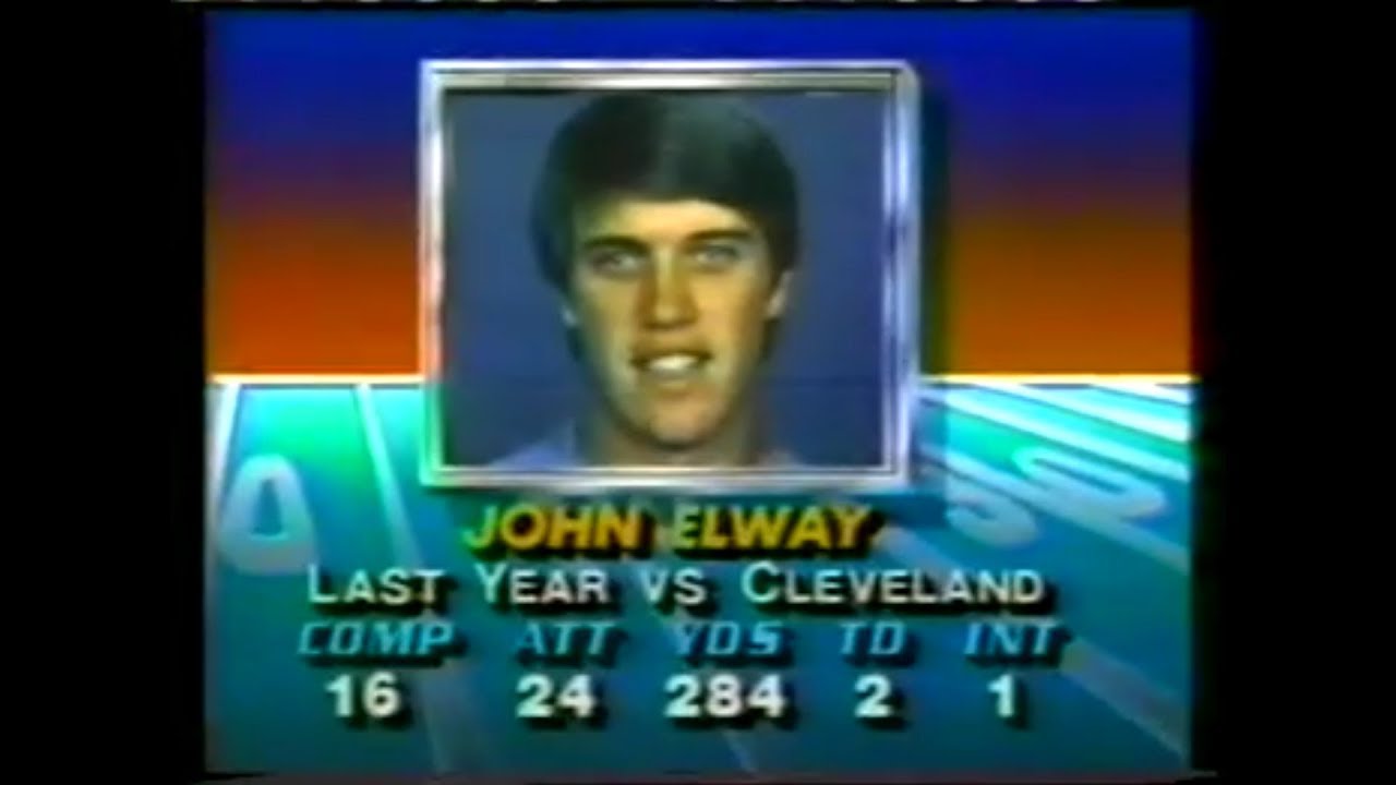 1984-09-16 Denver Broncos vs Cleveland Browns
