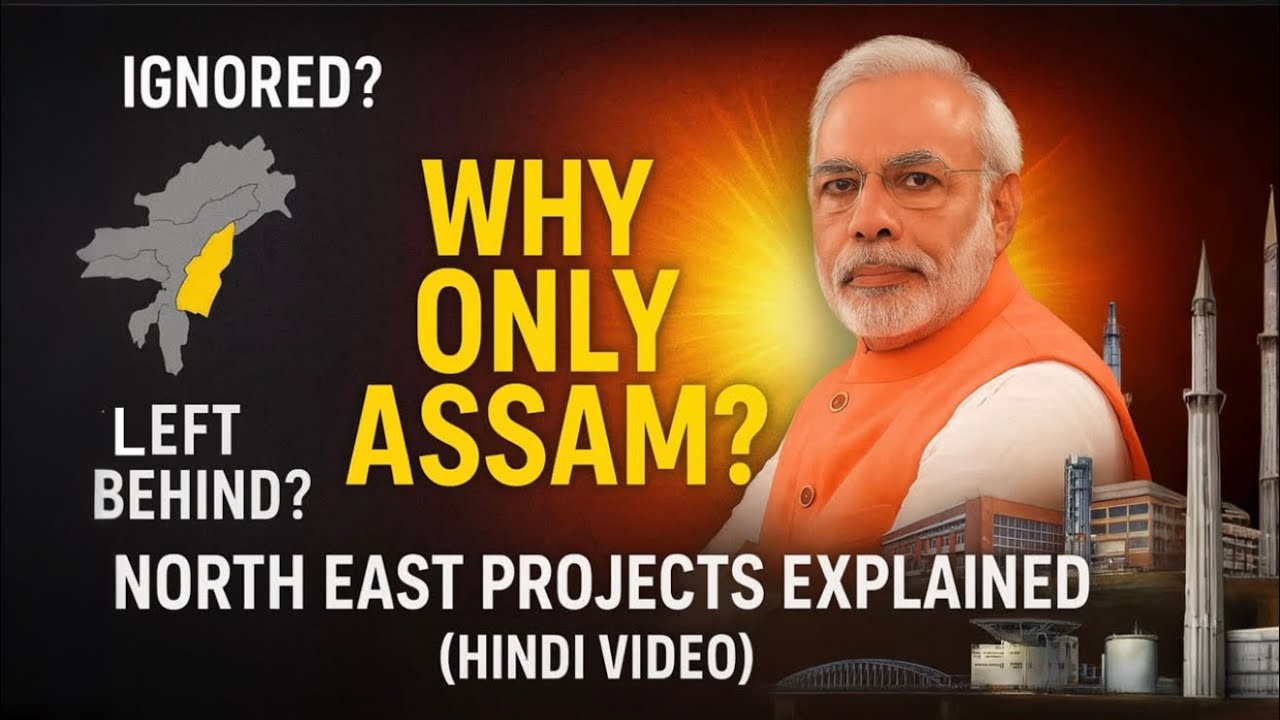 Why Are All North East Projects Going Only to Assam? | Full Analysis (in Hindi)