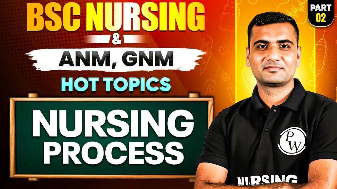 Nursing Process Explained | Part 2  |  B.Sc. Nursing, GNM & ANM | PW Nursing College Prep