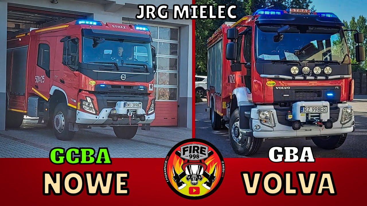 NOWE WOZY W JRG 1 & 2 MIELEC - VOLVO FMX GCBA I FL280 GBA DLA PSP - POKAZ SAMOCHODÓW 2023