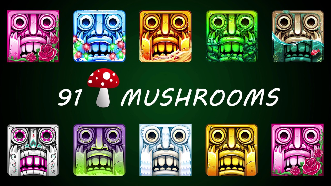 Temple Run 2 Winter Wasteland Vs Frozen Shadows Vs Blazing Sands Vs Lost Jungle... 10 in 1