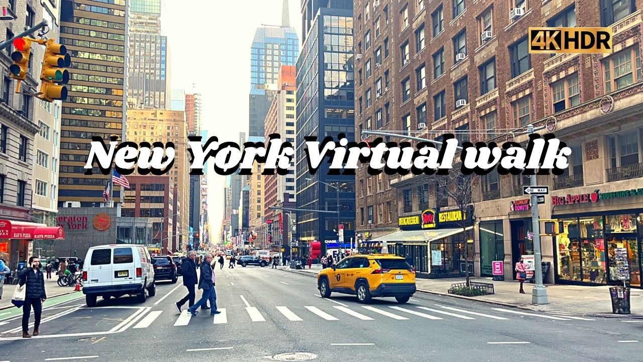 NYC 2022 - Walking Around New York City - Midtown Manhattan 4k