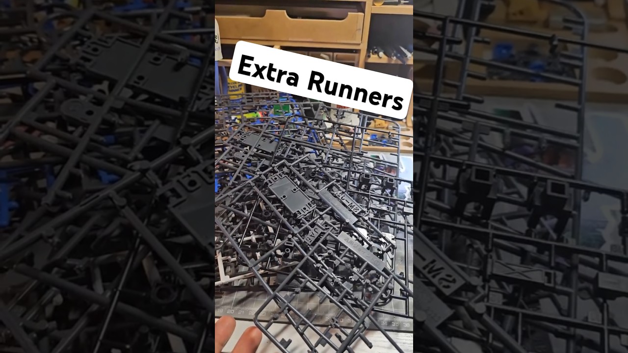 Extra Gunpla Runners? PT 1 #gundam #gunpla #diy #projectmecha #wip