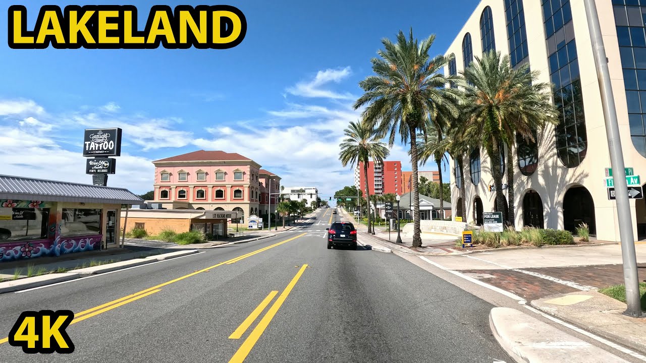 Lakeland Florida Driving Through