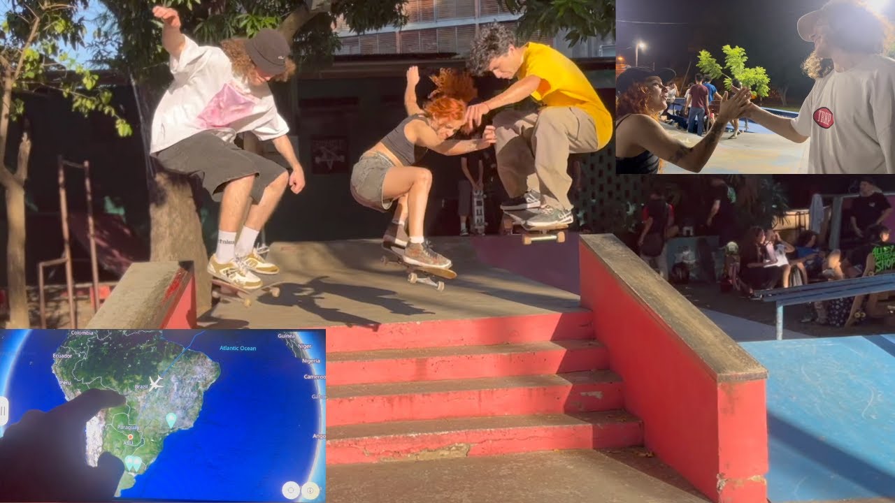 I Flew to Paraguay to Skate!