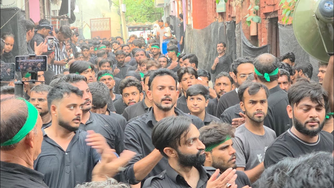 8 Muharram juloos Anjuman-e-Abidiya Nowgawan Sadat || Azadari Nowgawan Sadat 2025