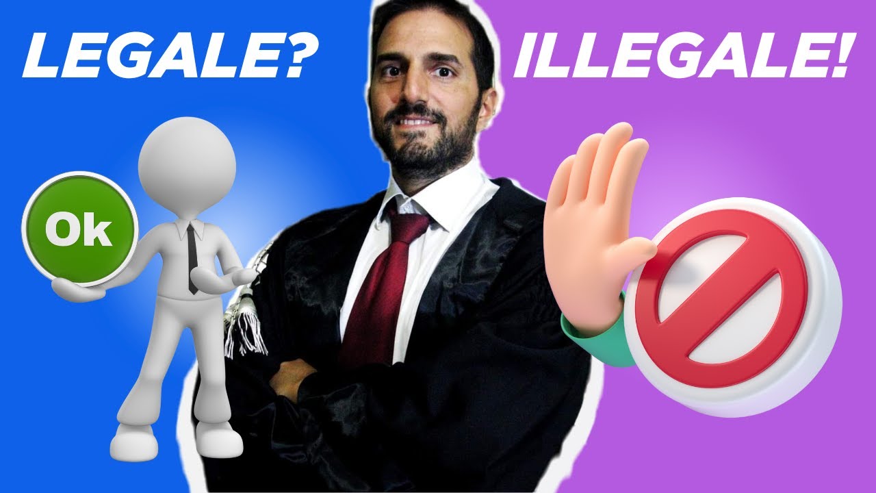 Credi sia Legale? In realtà NO! 6 azioni “normali” che sono REATO! | Avv. Giuseppe Di palo