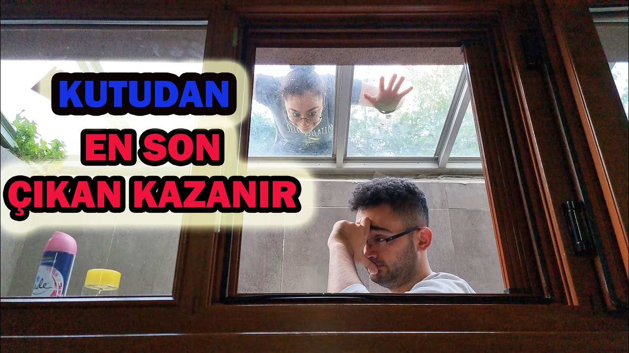İLGİNÇ BİR VİDEO ! CAM KUTUDAN EN SON ÇIKAN KAZANIR !