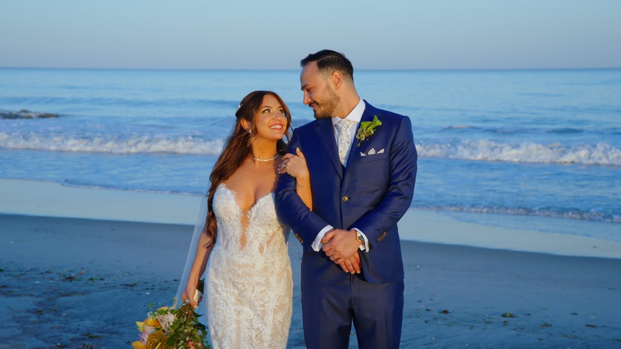 MATTHEW & BLAIRE | A Joyful Beach Wedding at Oceanbleu | Westhampton, NY