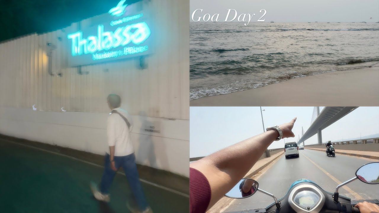 Thallasa, Fontainhas & a lovely journey - Goa Vlog Day 2