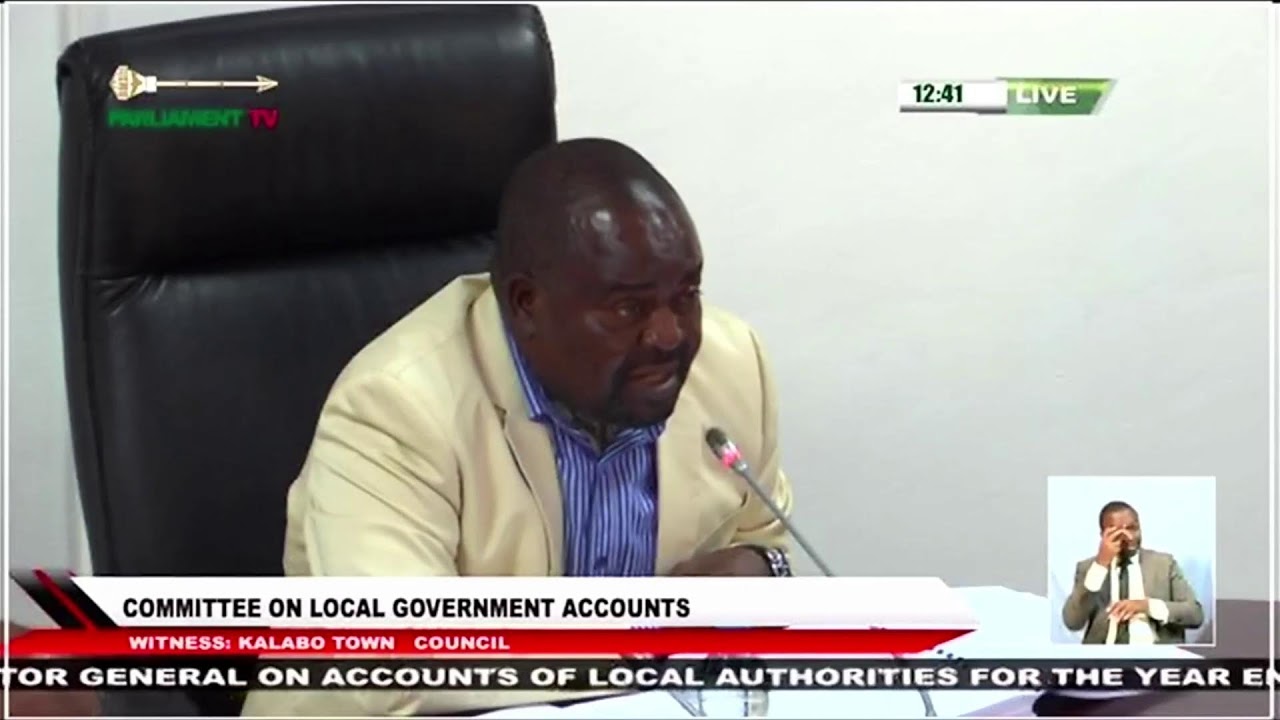 COMMITTEE ON LOCAL GOVERNMENT ACCOUNTS. WITNESS: KALABO TOWN COUNCIL