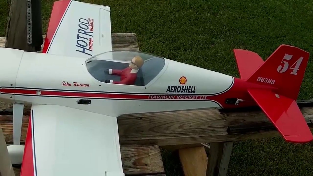 Harmon Rocket 3 from Seagull Models  - Landing Practice