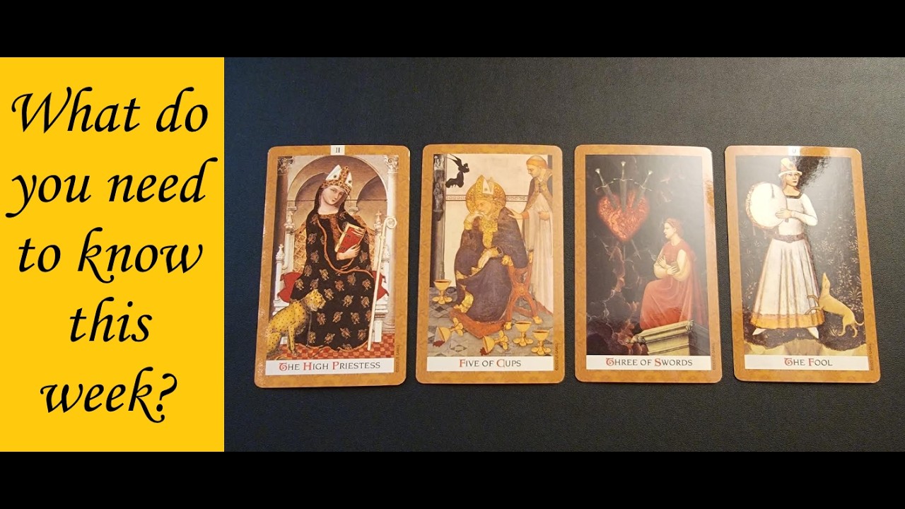 ВЫБЕРИТЕ КАРТУ: Что вам нужно знать на этой неделе? (прогнозы и рекомендации на неделю с 12.04.2026)