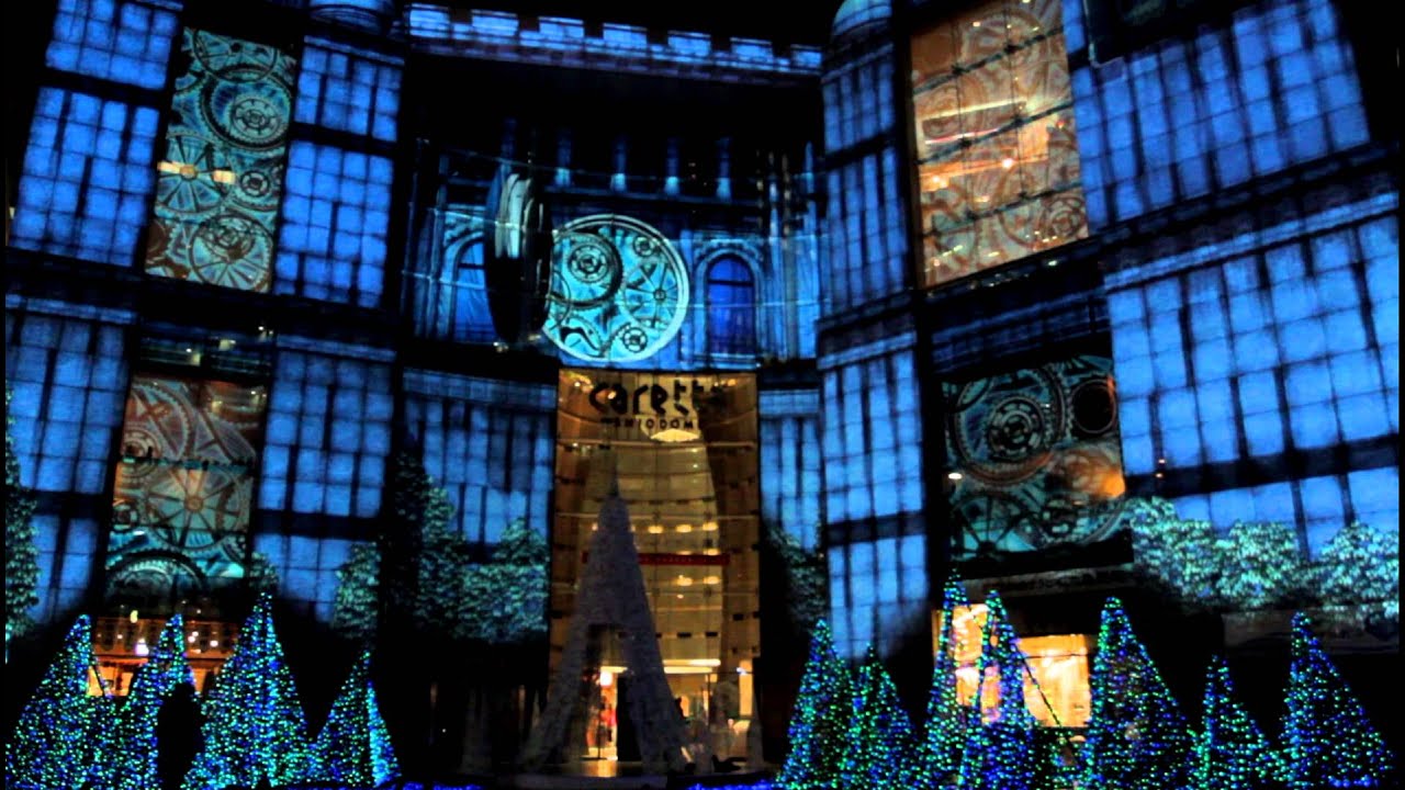 Tokyo Caretta Shiodome Christmas Illumination 2012 - HD