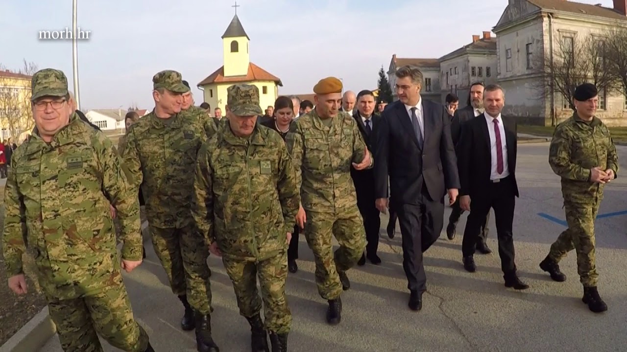Predsjednik Vlade RH obišao vojarnu u Varaždinu